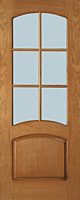 Двери Бекар. Двери модель 22-2. Дуб. Фото.